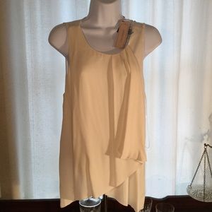 NWT White Katherine Kelly Blouse, Size M